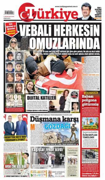 17 Nisan 2026 Türkiye Gazetesi Manşetleri
