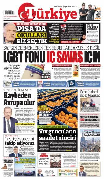 17 Eylül 2026 Türkiye Gazetesi Manşetleri
