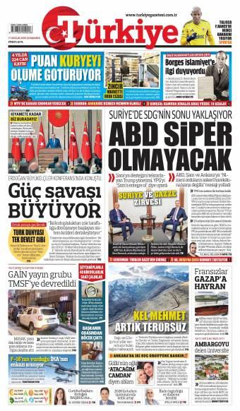 18 Aralık 2025 Türkiye Gazetesi Manşetleri