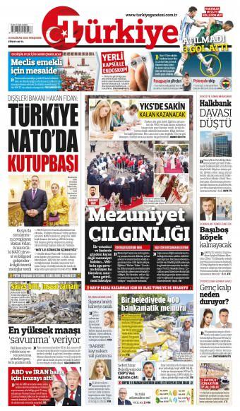 18 Haziran 2026 Türkiye Gazetesi Manşetleri
