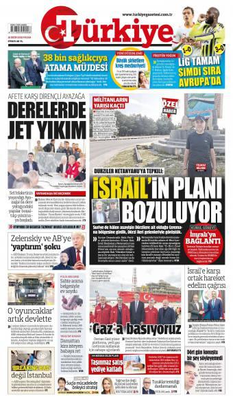 19 Ekim 2026 Türkiye Gazetesi Manşetleri