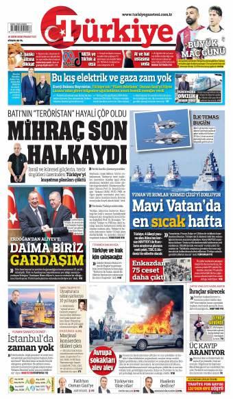 20 Ekim 2026 Türkiye Gazetesi Manşetleri