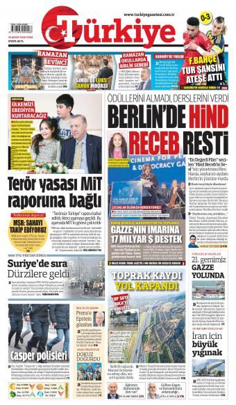 20 Şubat 2026 Türkiye Gazetesi Manşetleri
