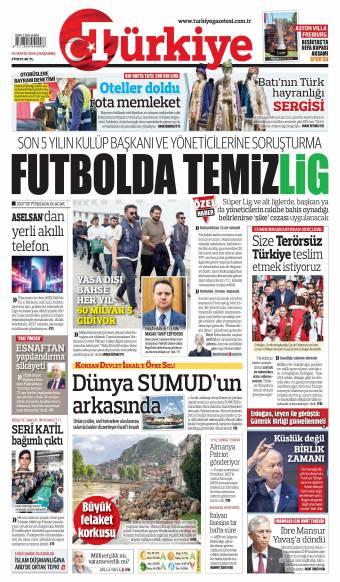 21 Mayıs 2026 Türkiye Gazetesi Manşetleri