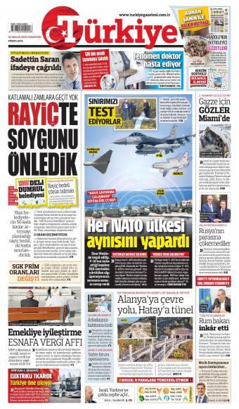 20 Aralık 2025 Türkiye Gazetesi Manşetleri
