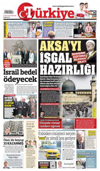 21 Mart 2026 Türkiye Gazetesi Manşetleri