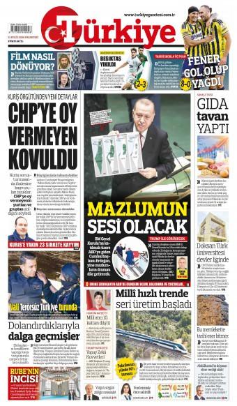 22 Eylül 2026 Türkiye Gazetesi Manşetleri