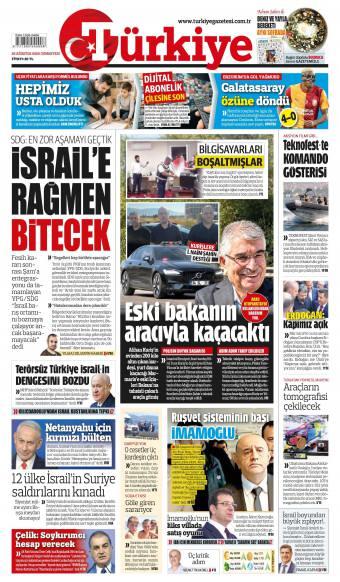 23 Ağustos 2026 Türkiye Gazetesi Manşetleri