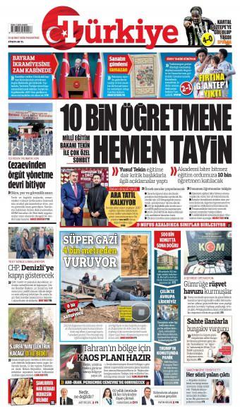 24 Şubat 2026 Türkiye Gazetesi Manşetleri