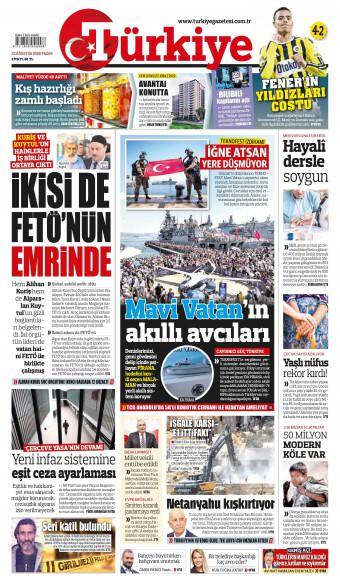 24 Ağustos 2026 Türkiye Gazetesi Manşetleri