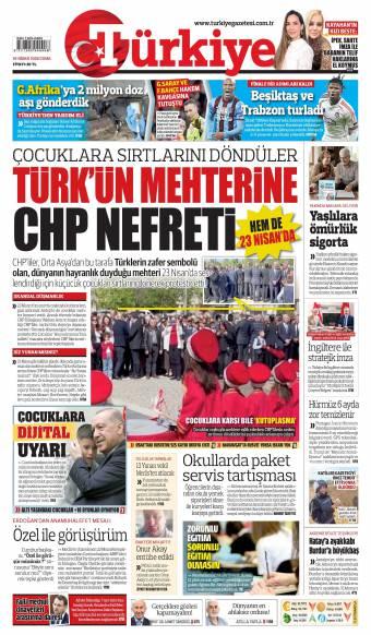 24 Nisan 2026 Türkiye Gazetesi Manşetleri