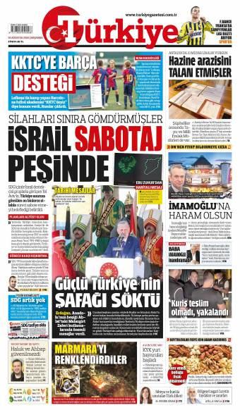 26 Ağustos 2026 Türkiye Gazetesi Manşetleri