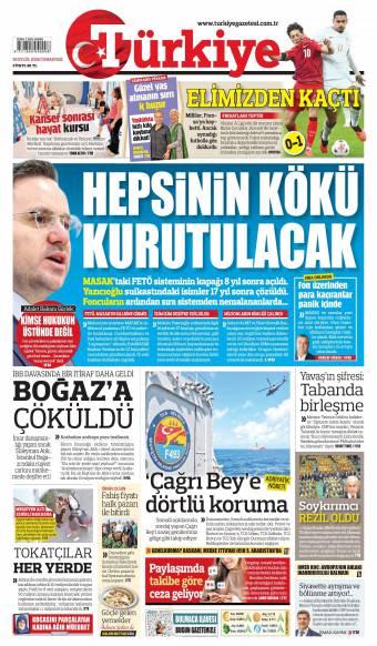 27 Eylül 2026 Türkiye Gazetesi Manşetleri