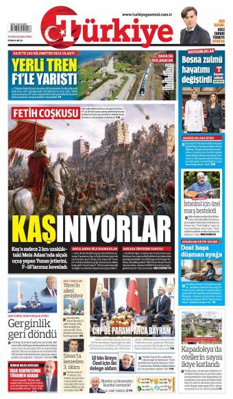 29 Mayıs 2026 Türkiye Gazetesi Manşetleri