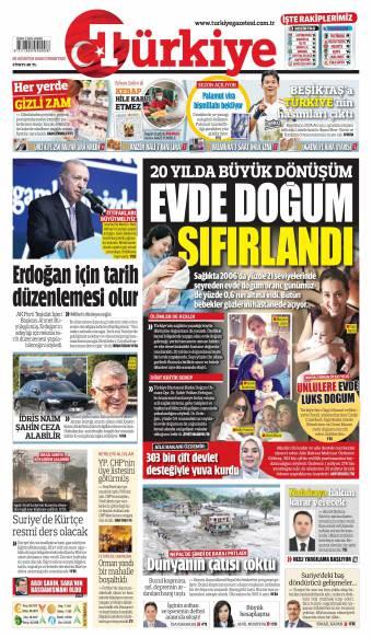 29 Ağustos 2026 Türkiye Gazetesi Manşetleri