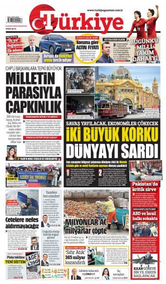 30 Mart 2026 Türkiye Gazetesi Manşetleri