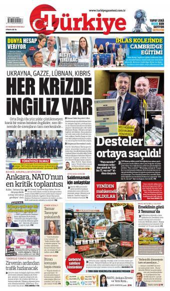 30 Haziran 2026 Türkiye Gazetesi Manşetleri
