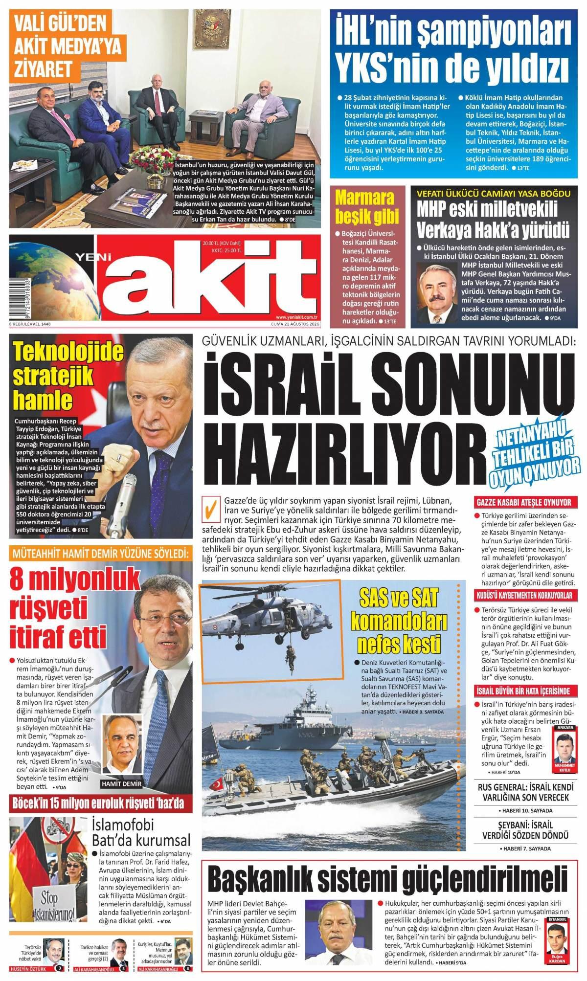 Yeni Akit Gazetesi