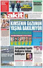 29 Ekim 2026 Yeni Akit Gazetesi Manşetleri