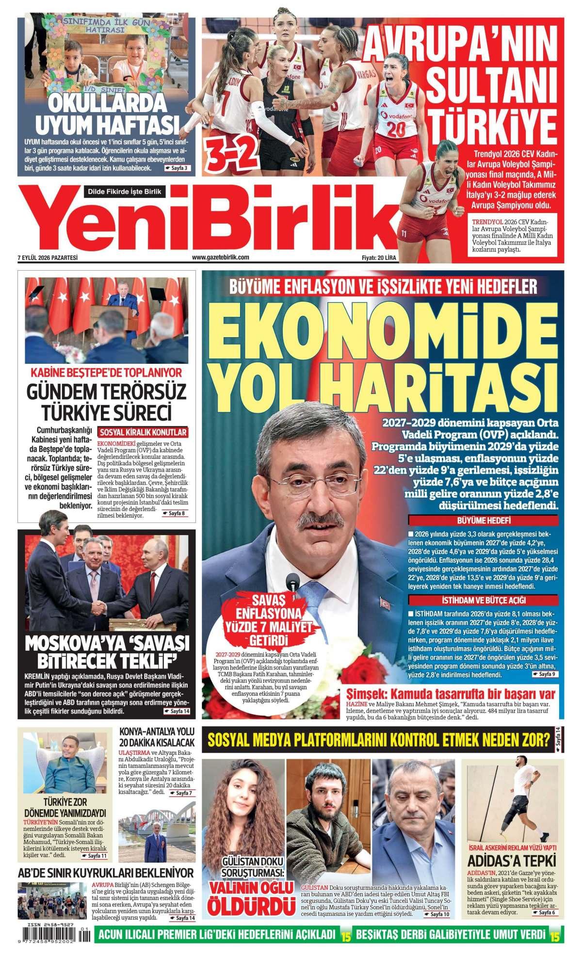 Yeni Birlik Gazetesi