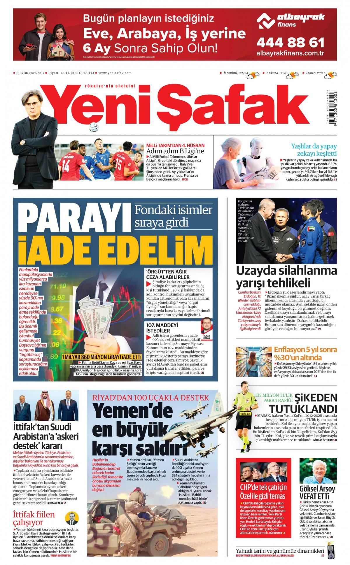 Yeni Şafak Gazetesi