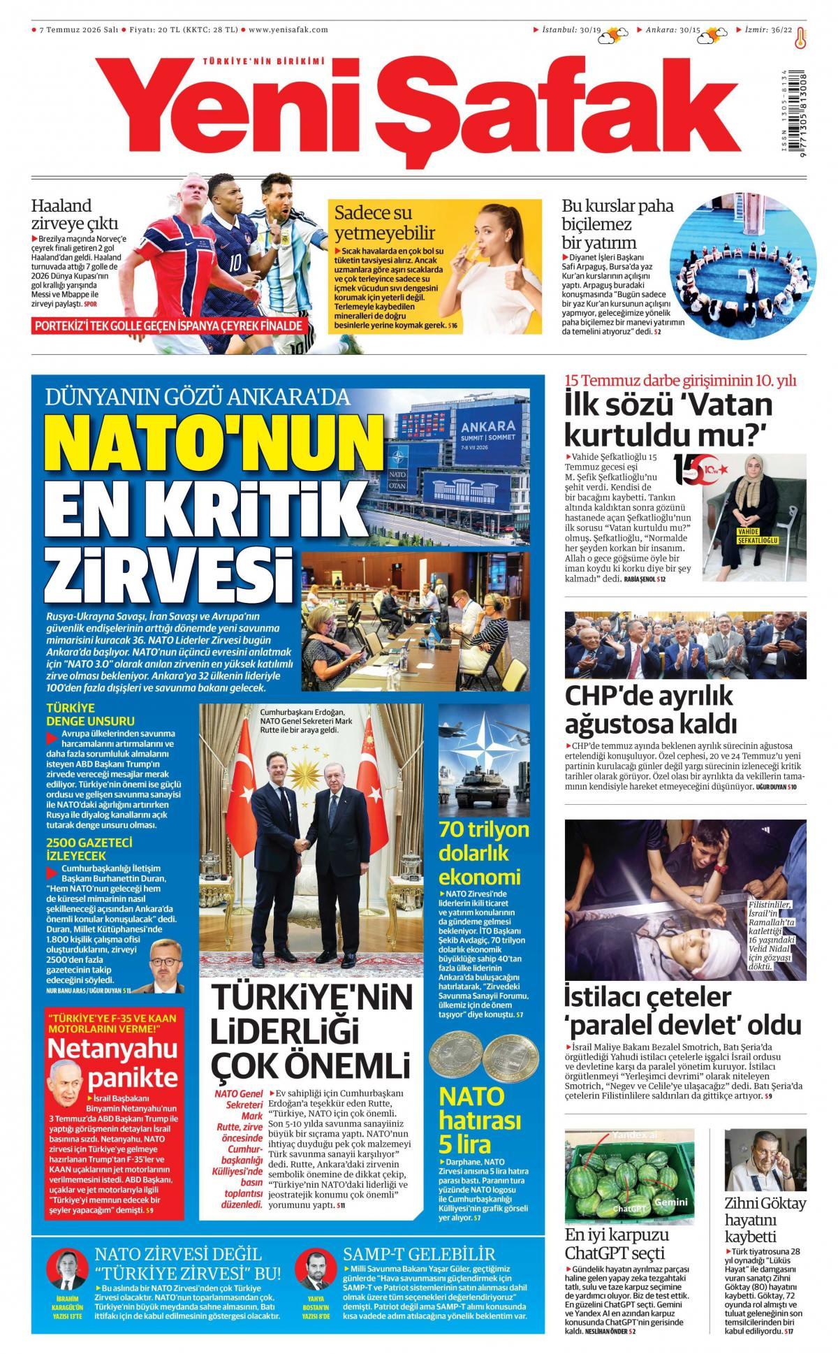 Yeni Şafak Gazetesi