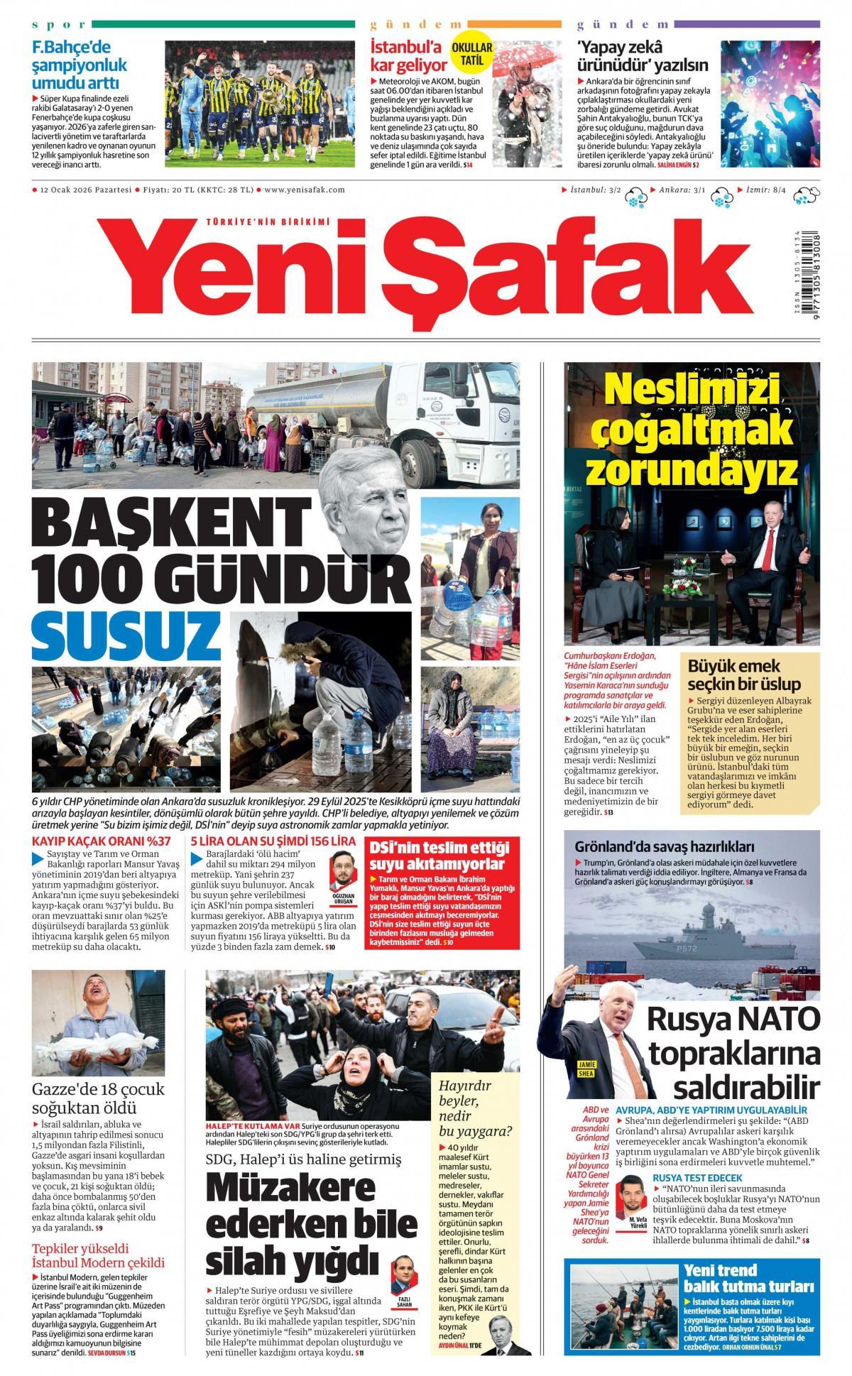 Yeni Şafak Gazetesi