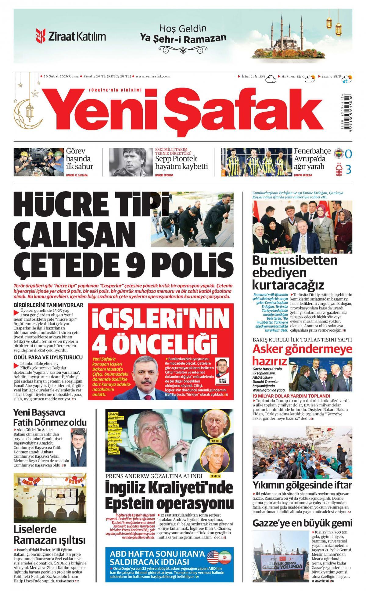 Yeni Şafak Gazetesi